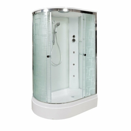 Душевая кабина AvaCan ЕМ2712 R с гидромассажем, 80х120х220 см - фото, отзывы, цена